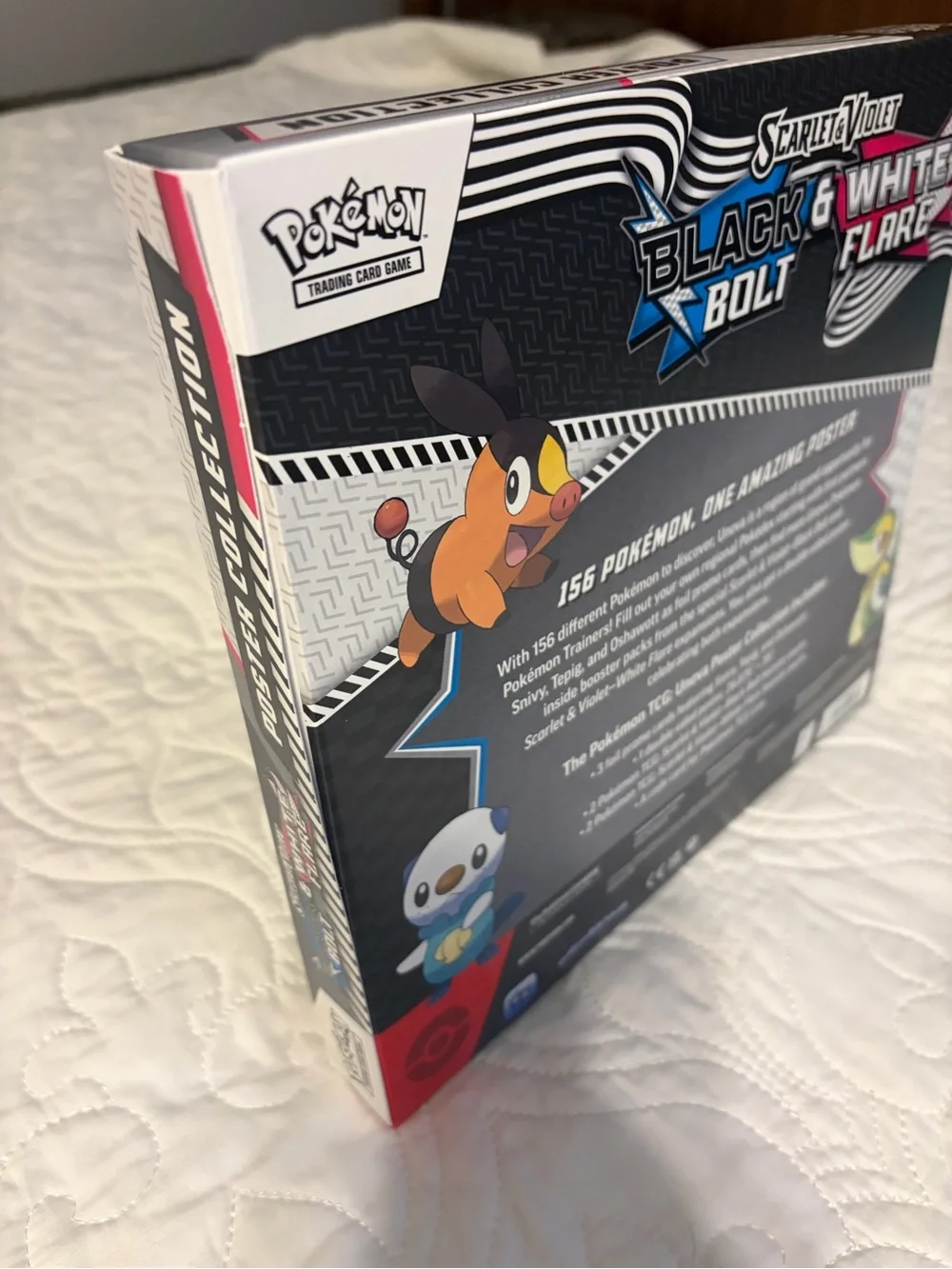 Pokemon Black Bolt and White Flare Poster Collection Sealed